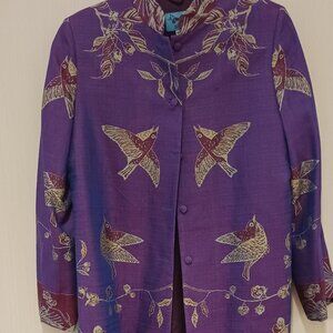 Shibumi Long Length Nehru Jacket UK 18 (US 14?)